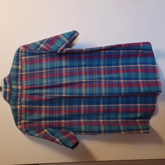 JOS. A. BANK SPORTSWEAR, MENS PLAID, SHIRT, SIZE LARGE, 16- 16 1/2. - Picture 3 of 6